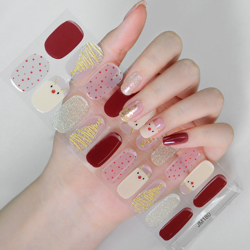 Semi-Cured UV Gel Nail Stickers