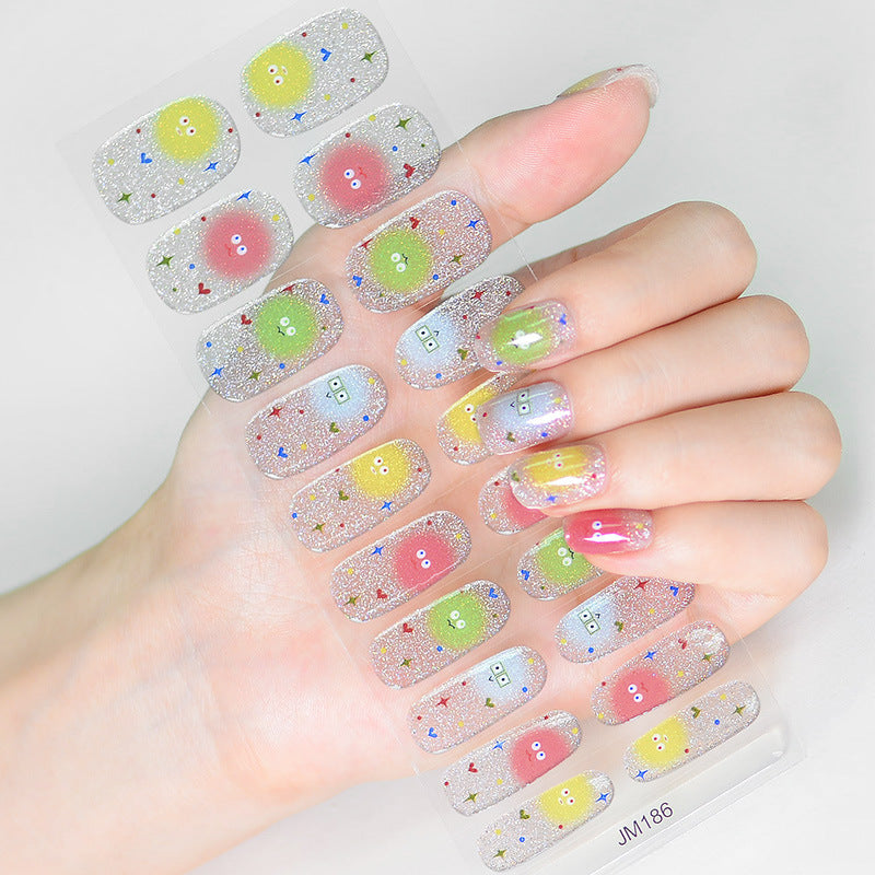 Semi-Cured UV Gel Nail Stickers