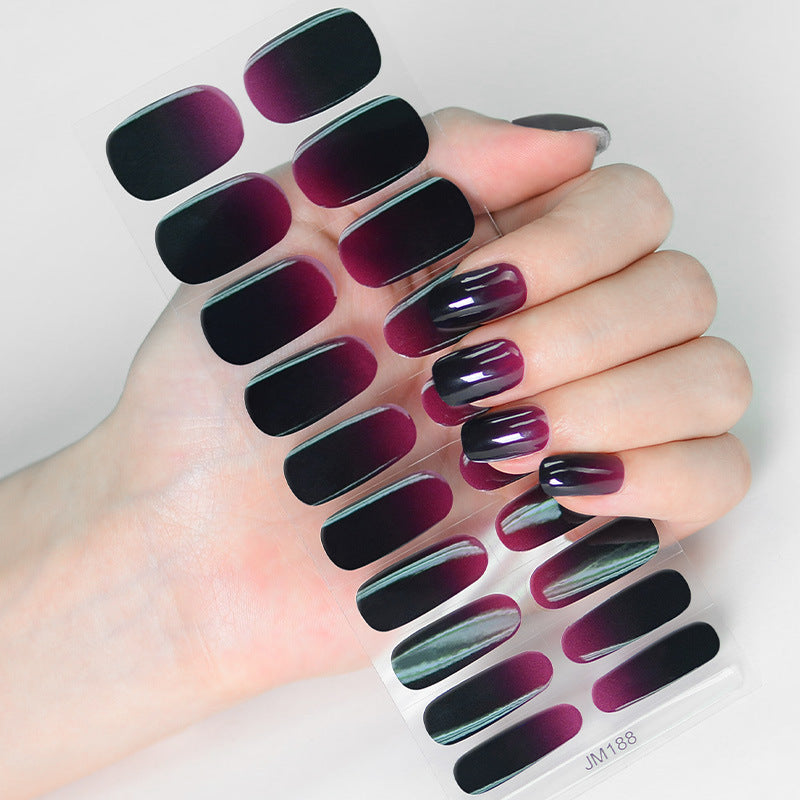 Semi-Cured UV Gel Nail Stickers