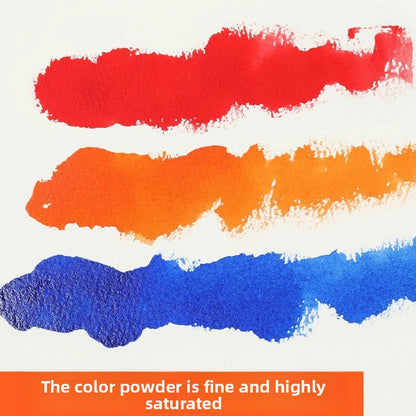 Semi-Dry Solid Watercolor Paint Set