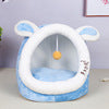 Semi-Enclosed Washable Pet Bed