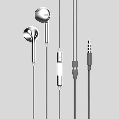 Semi-In-Ear Wired Headphones with Microphone
