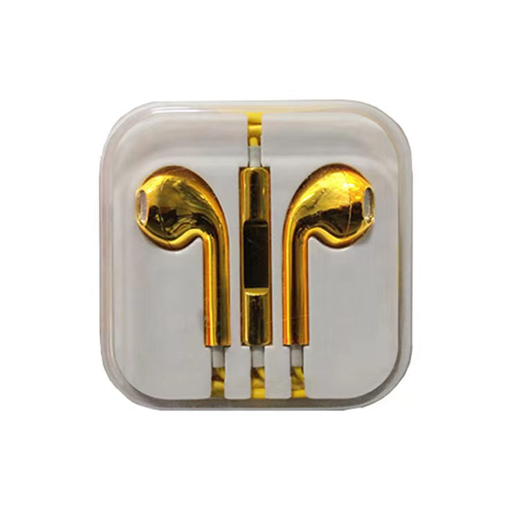 Semi-In-Ear Wired Headphones with Microphone