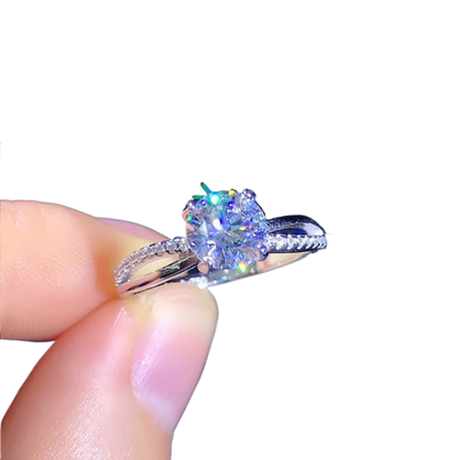 Semi-morganite ring