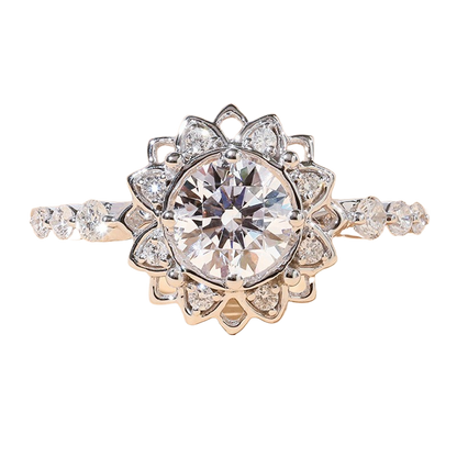 Semi-morganite ring