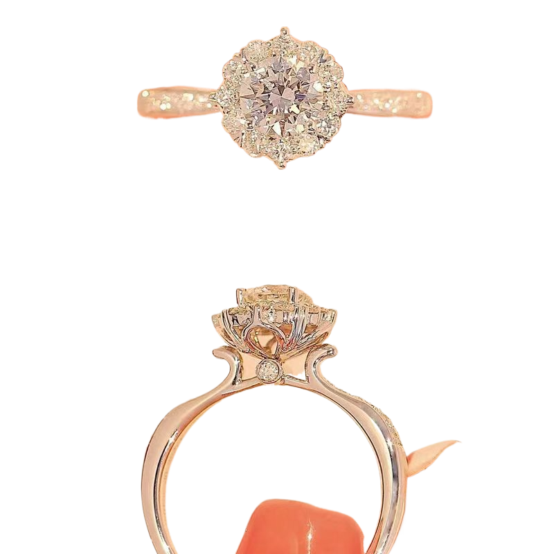 Semi-morganite ring