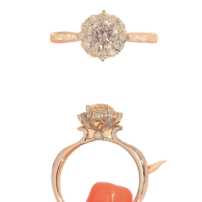 Semi-morganite ring
