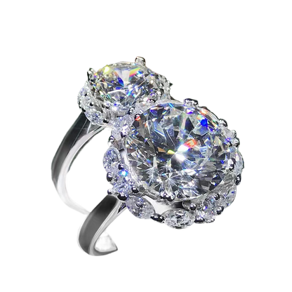 Semi-morganite ring
