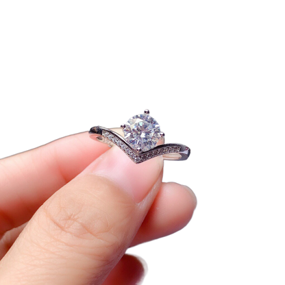 Semi-morganite ring