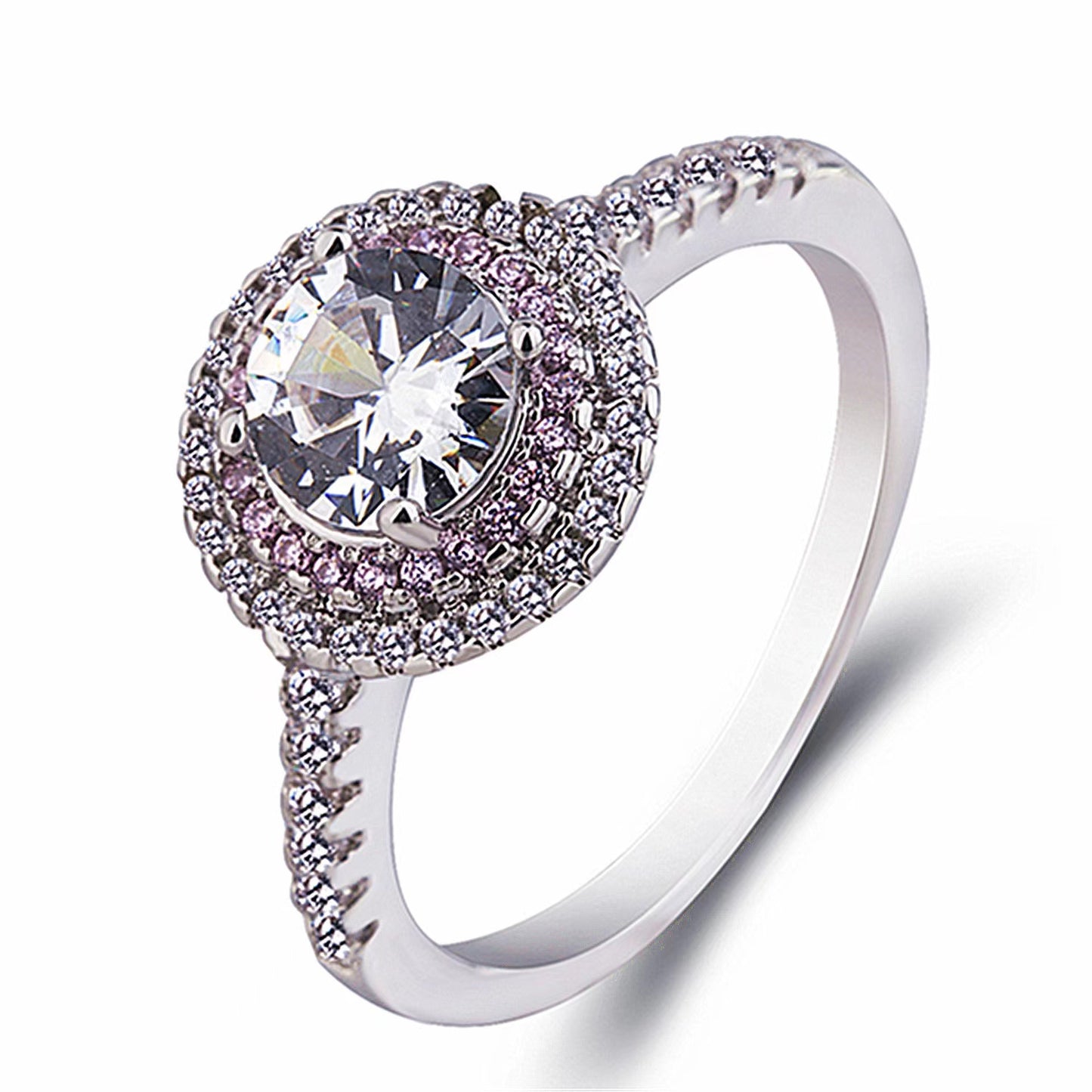 Semi-morganite ring