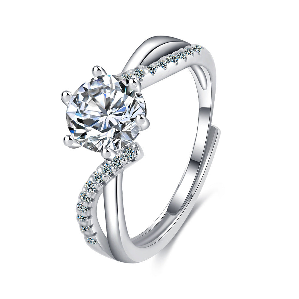 Semi-morganite ring