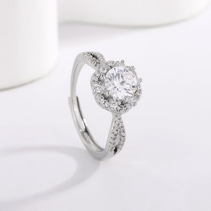 Semi-morganite ring