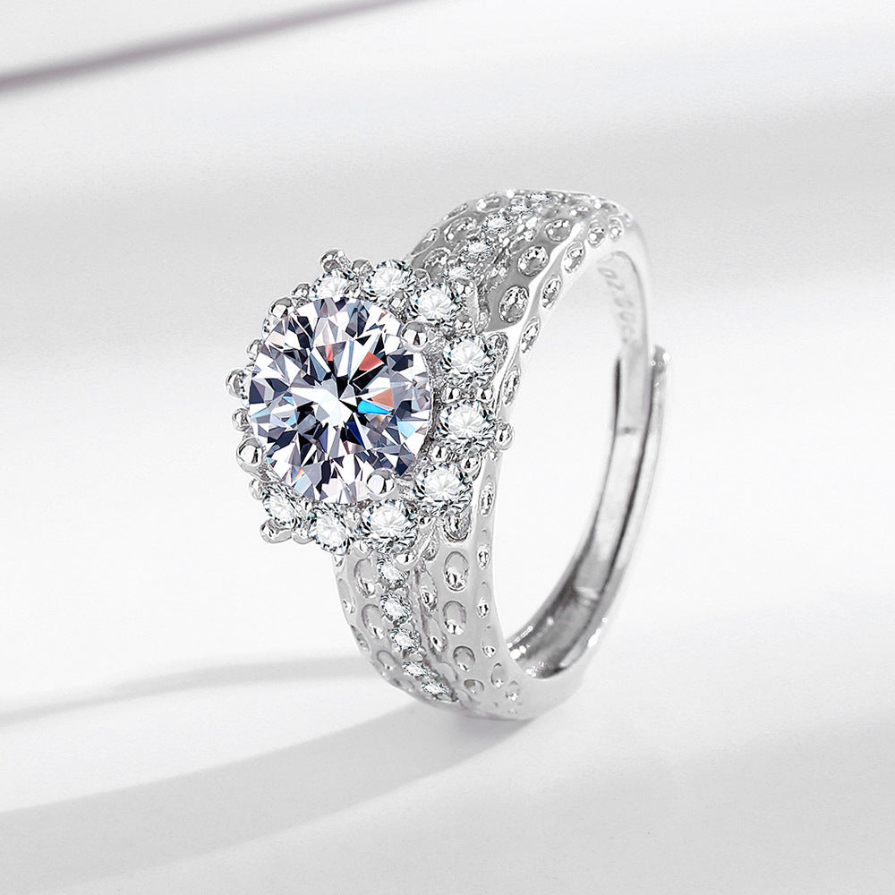 Semi-morganite ring