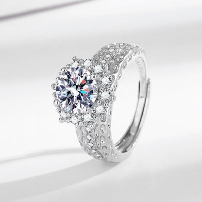 Semi-morganite ring