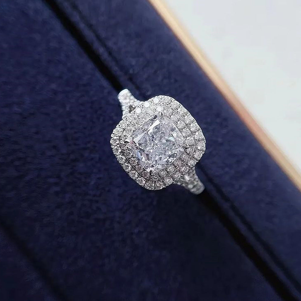 Semi-morganite ring