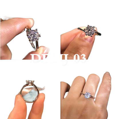 Semi-morganite ring