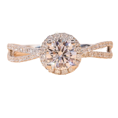 Semi-morganite ring