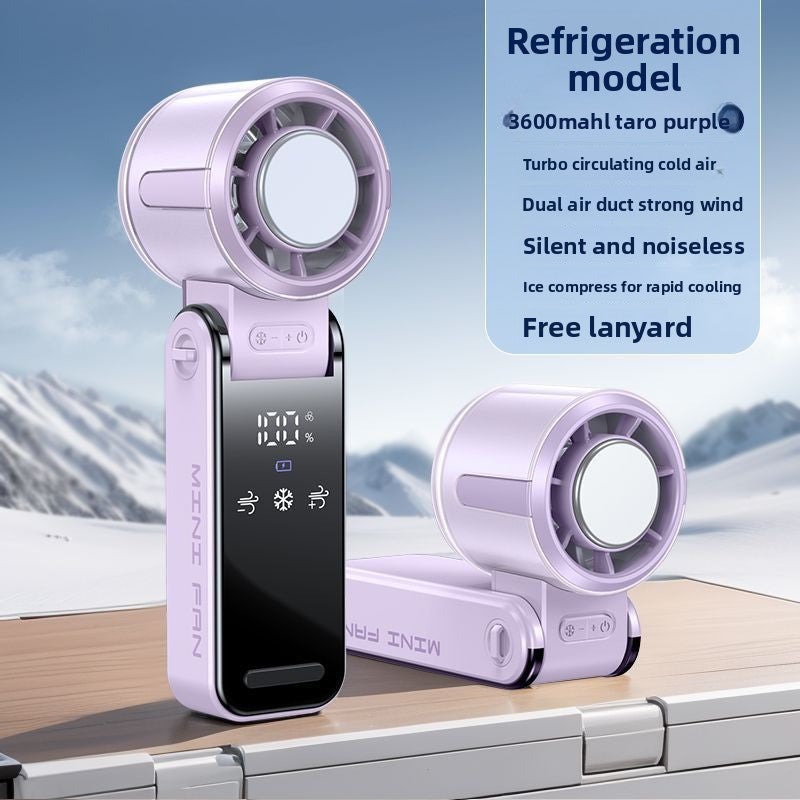 Semiconductor Cooling Adjustable Handheld Fan