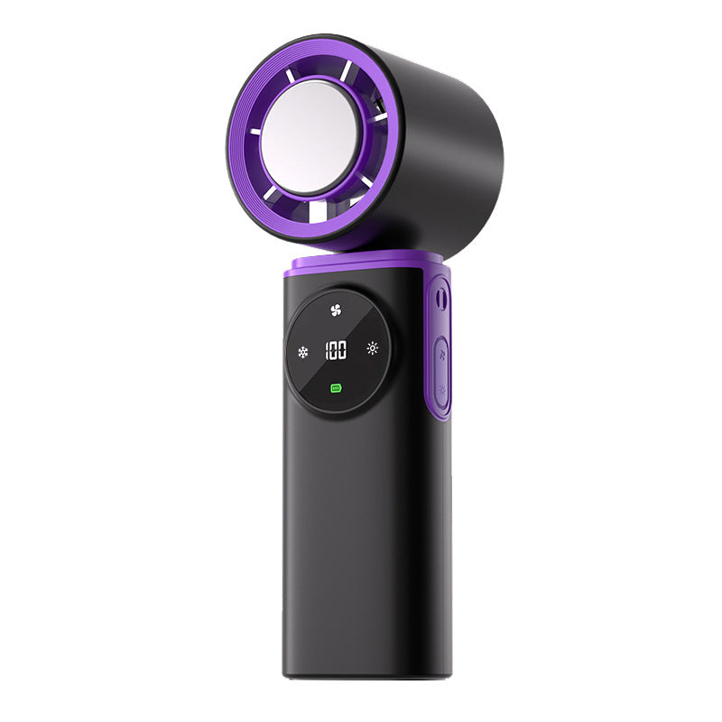 Semiconductor Cooling Handheld Fan with Night Light