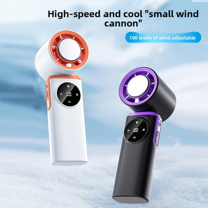 Semiconductor Cooling Handheld Fan with Night Light