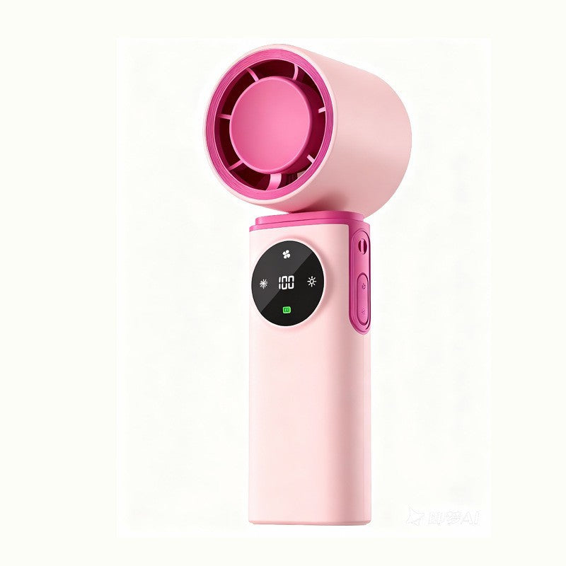 Semiconductor Cooling Handheld Fan with Night Light