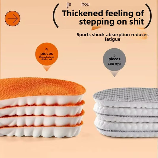 Semitoxic shoe insoles