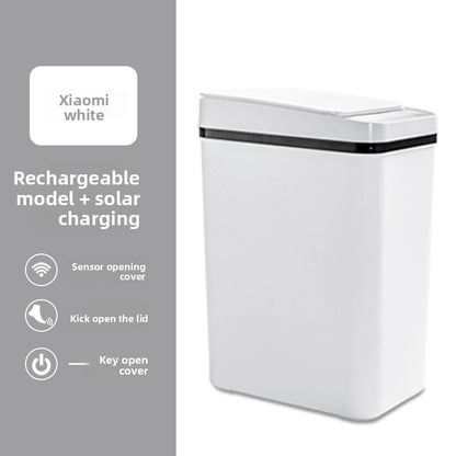 Sensor Automatic Trash Can with Lid