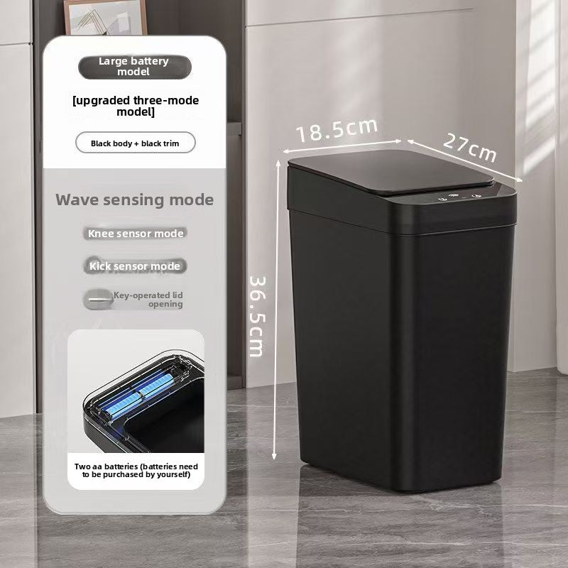 Sensor Automatic Trash Can with Lid