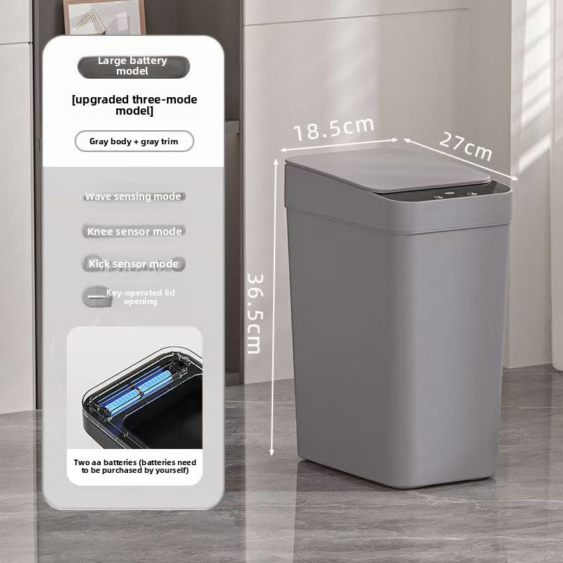 Sensor Automatic Trash Can with Lid