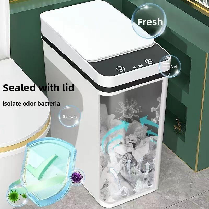 Sensor Automatic Trash Can with Lid