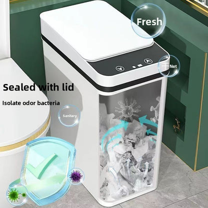 Sensor Automatic Trash Can with Lid