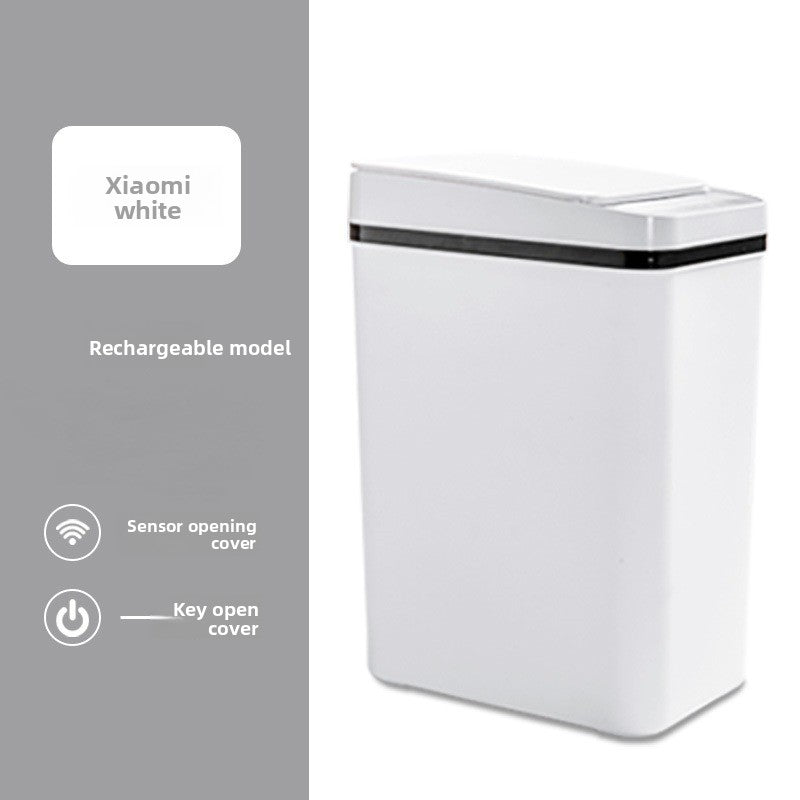 Sensor Automatic Trash Can with Lid