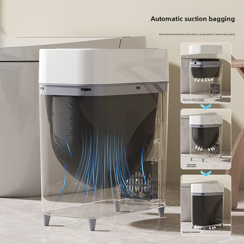 Sensor Automatic Trash Can with Self-Sealing
