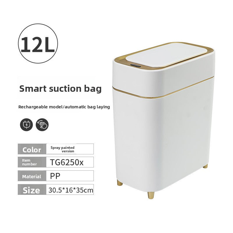 Sensor Automatic Trash Can with Self-Sealing