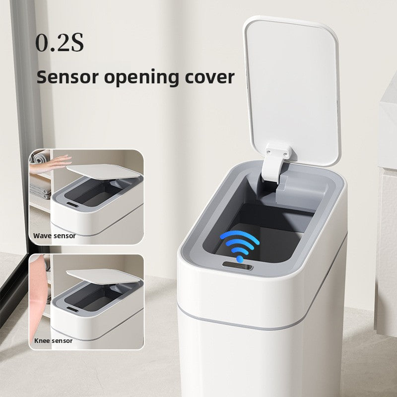 Sensor Automatic Trash Can with Self-Sealing