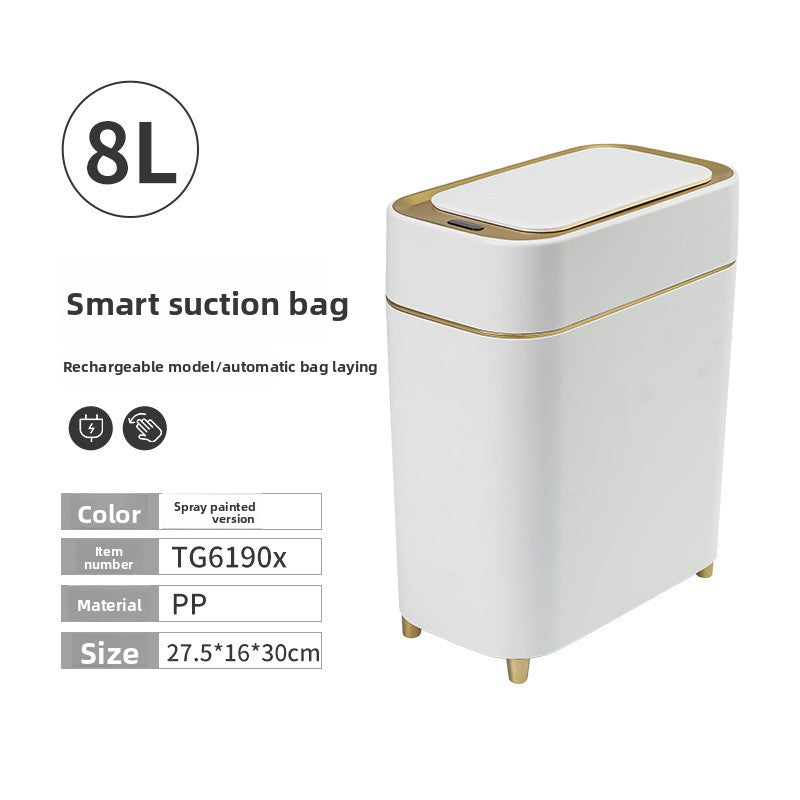 Sensor Automatic Trash Can with Self-Sealing