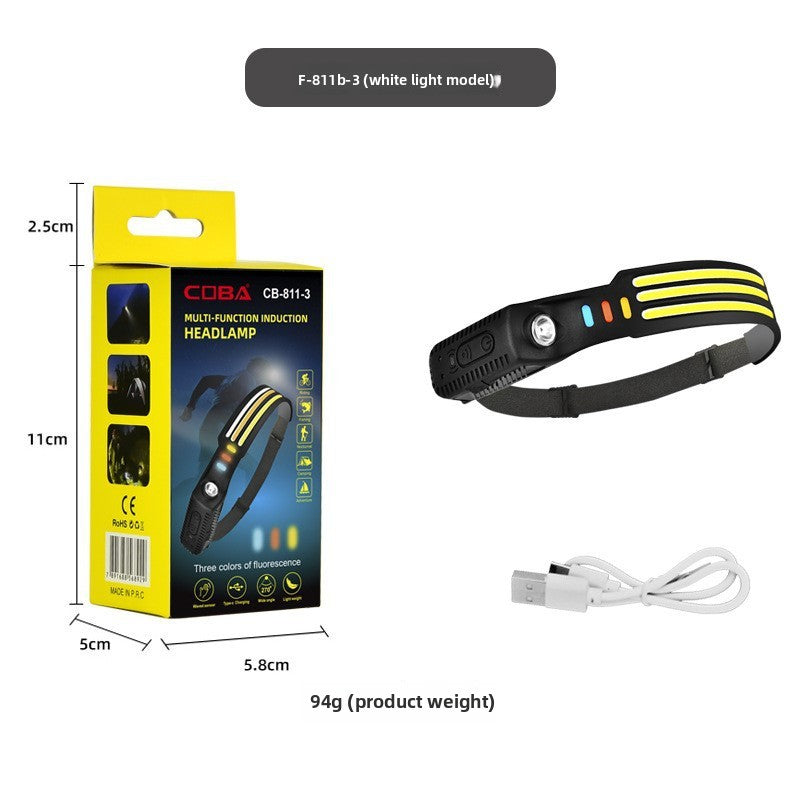 Sensor Headlight Outdoor Cycling Light