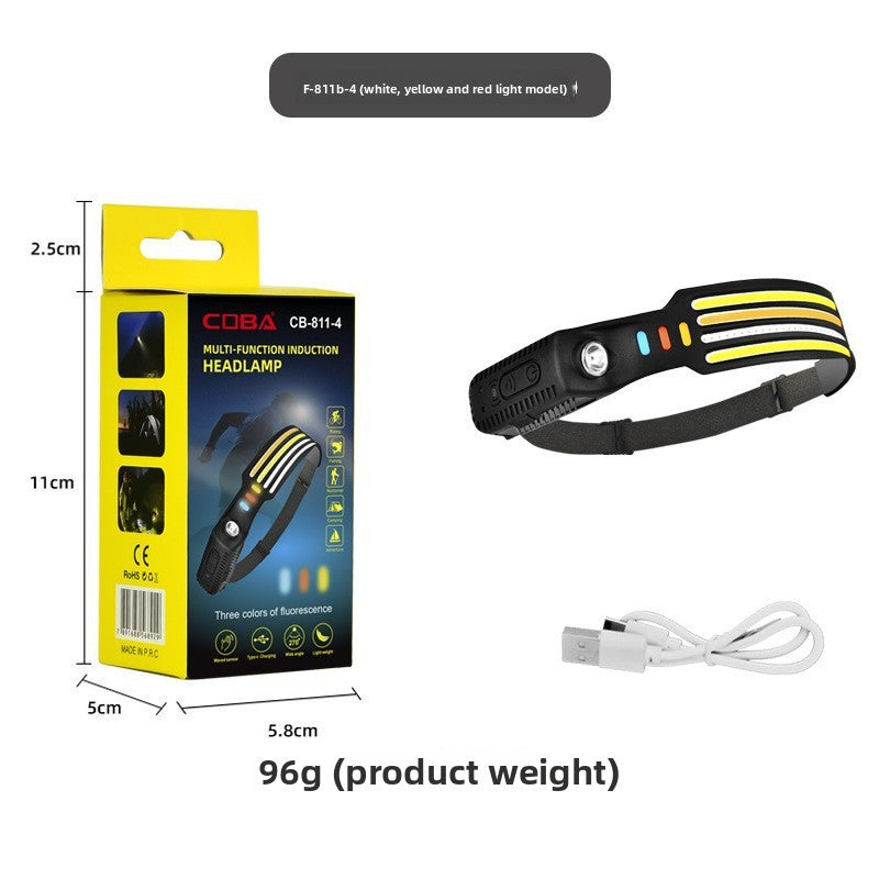 Sensor Headlight Outdoor Cycling Light