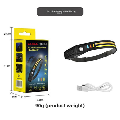 Sensor Headlight Outdoor Cycling Light