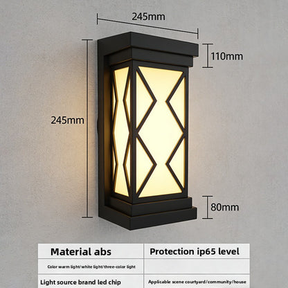 Sensor LED Wall Light with Motion Detection