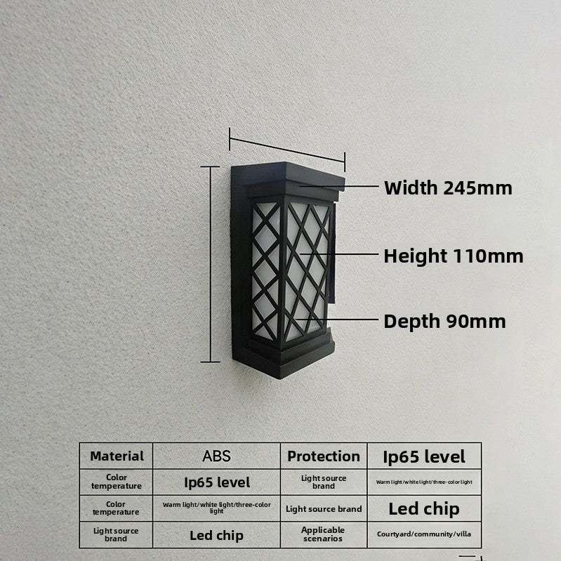Sensor LED Wall Light with Motion Detection