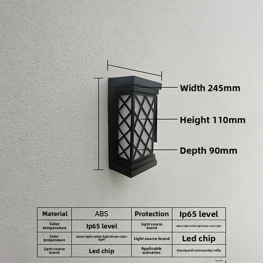 Sensor LED Wall Light with Motion Detection