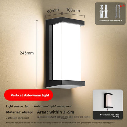 Sensor LED Wall Light with Motion Detection