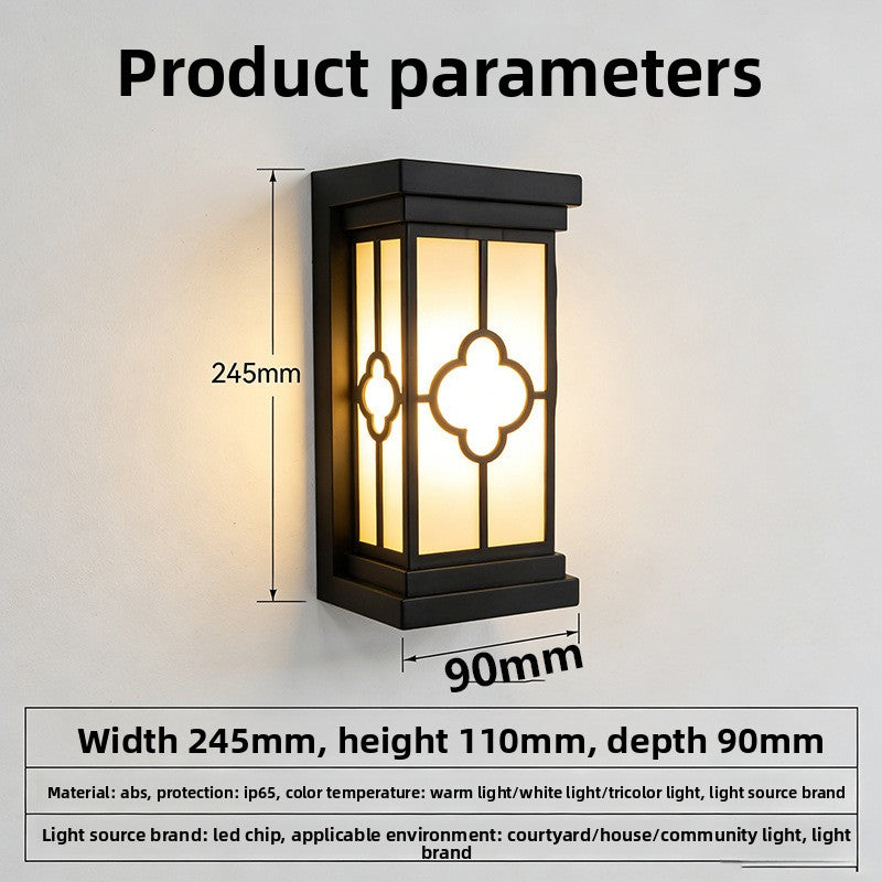 Sensor LED Wall Light with Motion Detection