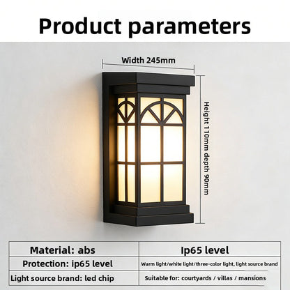 Sensor LED Wall Light with Motion Detection