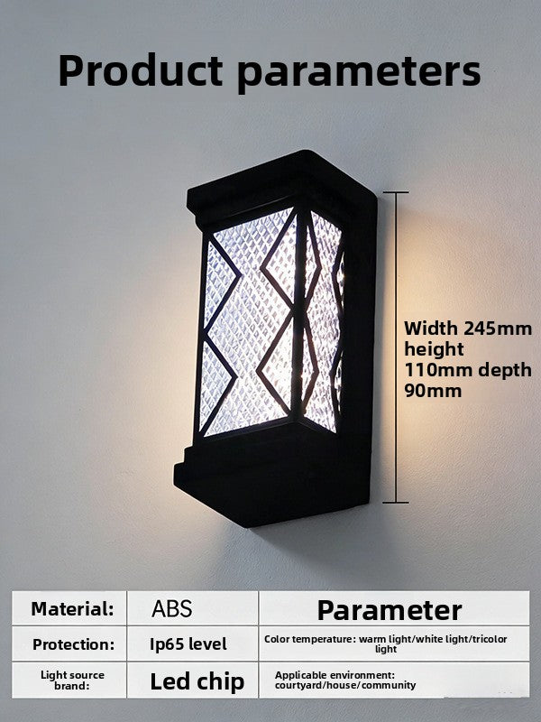Sensor LED Wall Light with Motion Detection