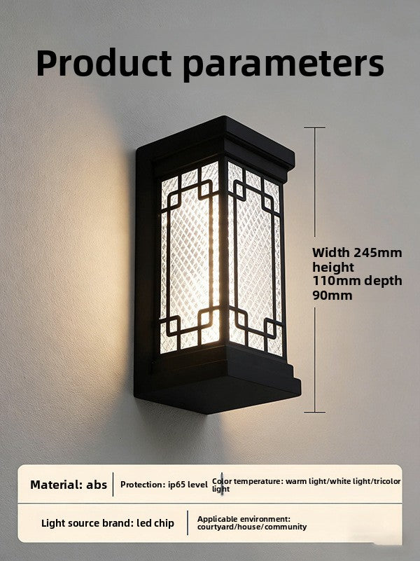 Sensor LED Wall Light with Motion Detection