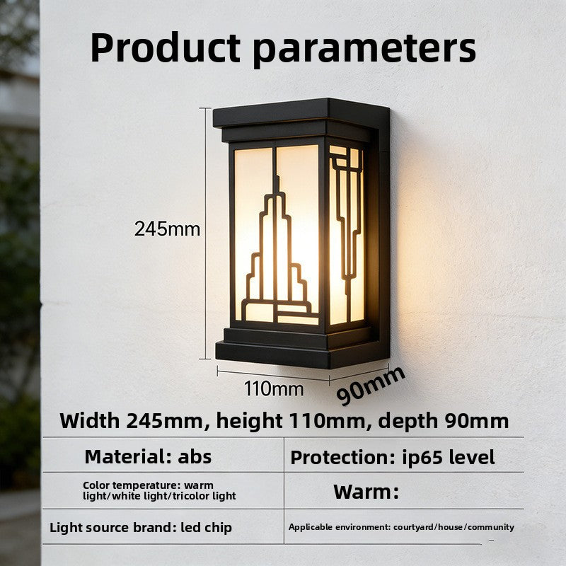 Sensor LED Wall Light with Motion Detection