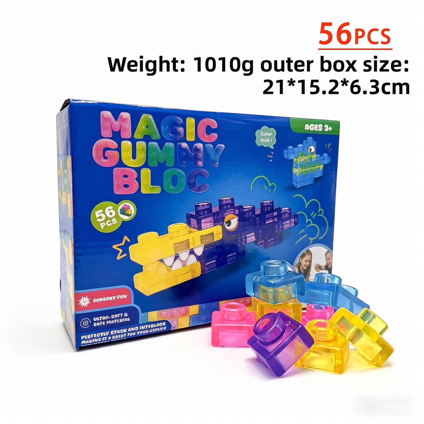 Sensory Soft Building Blocks Educational Toys