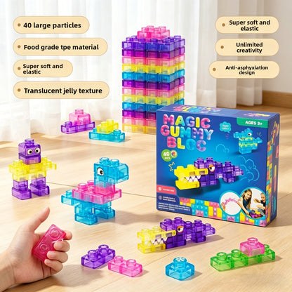Sensory Soft Building Blocks Squeeze Toys